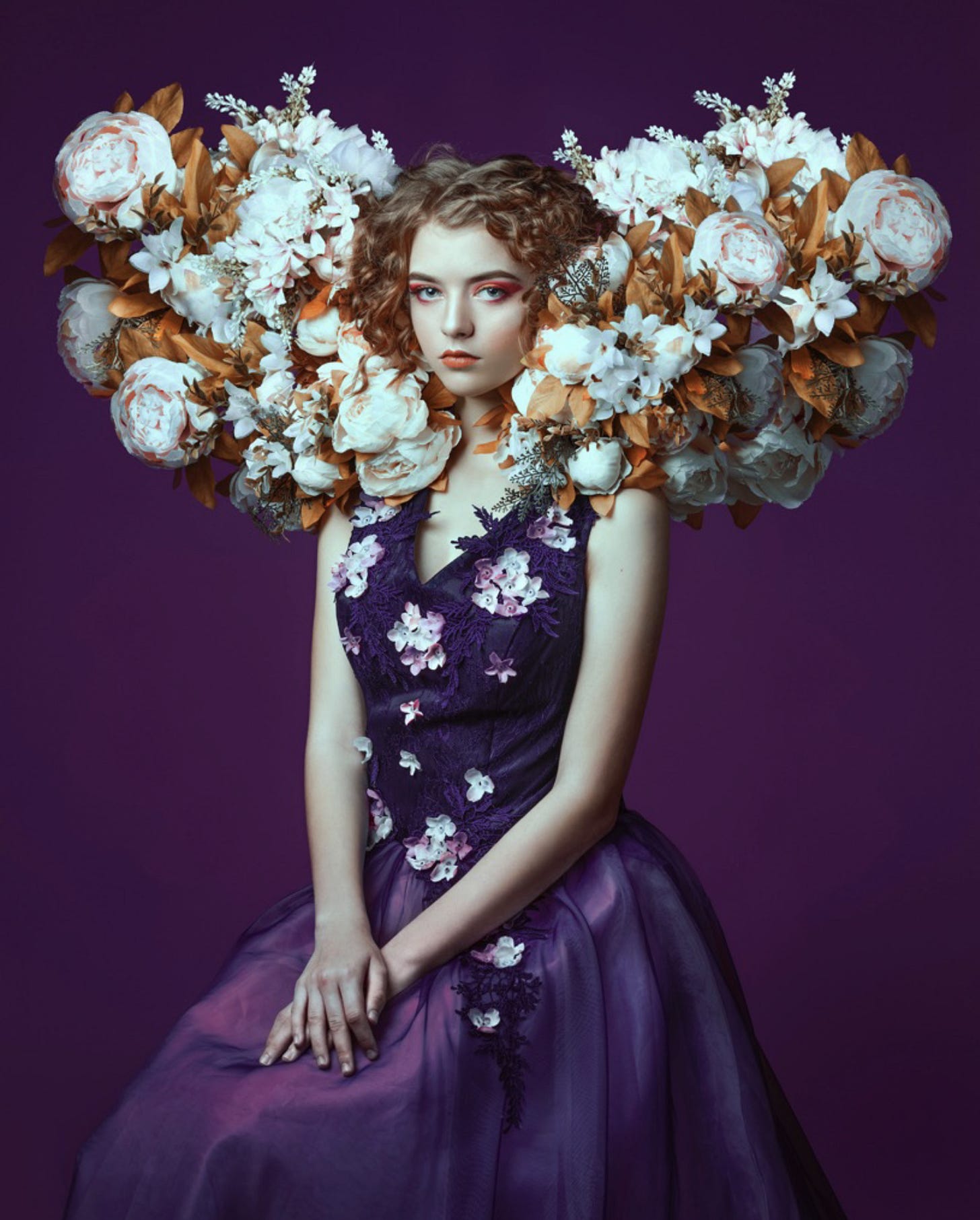 Purple and Gold by Carlos Gamez de Francisco