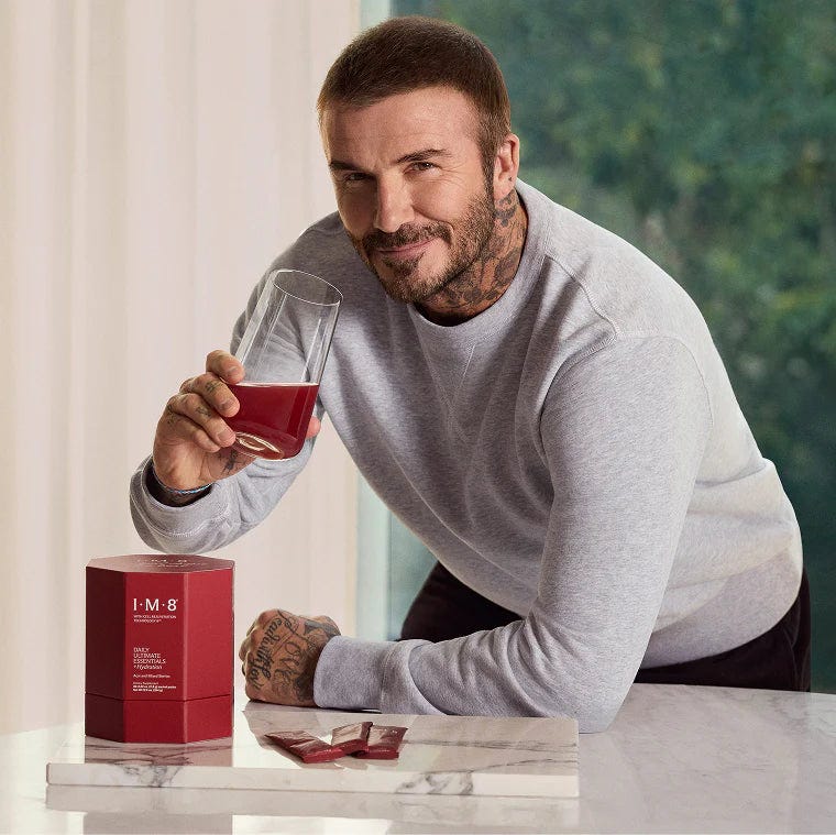 Co-Founded by David Beckham and experts from Mayo Clinic and NASA – IM8  Health