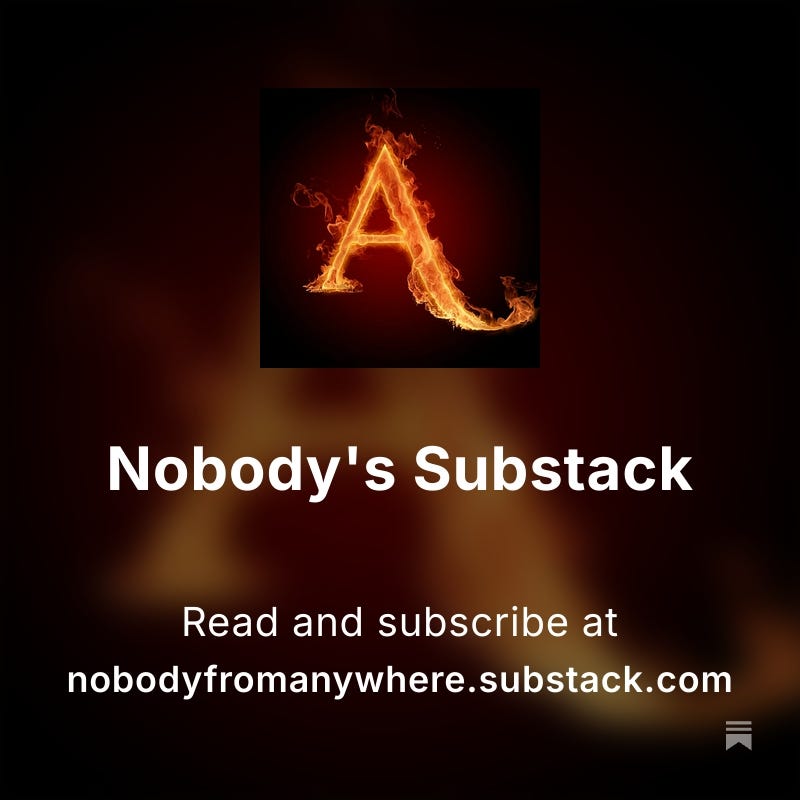 Nobody's Substack