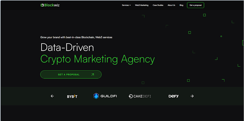 blockwiz Top Web3 Agencies