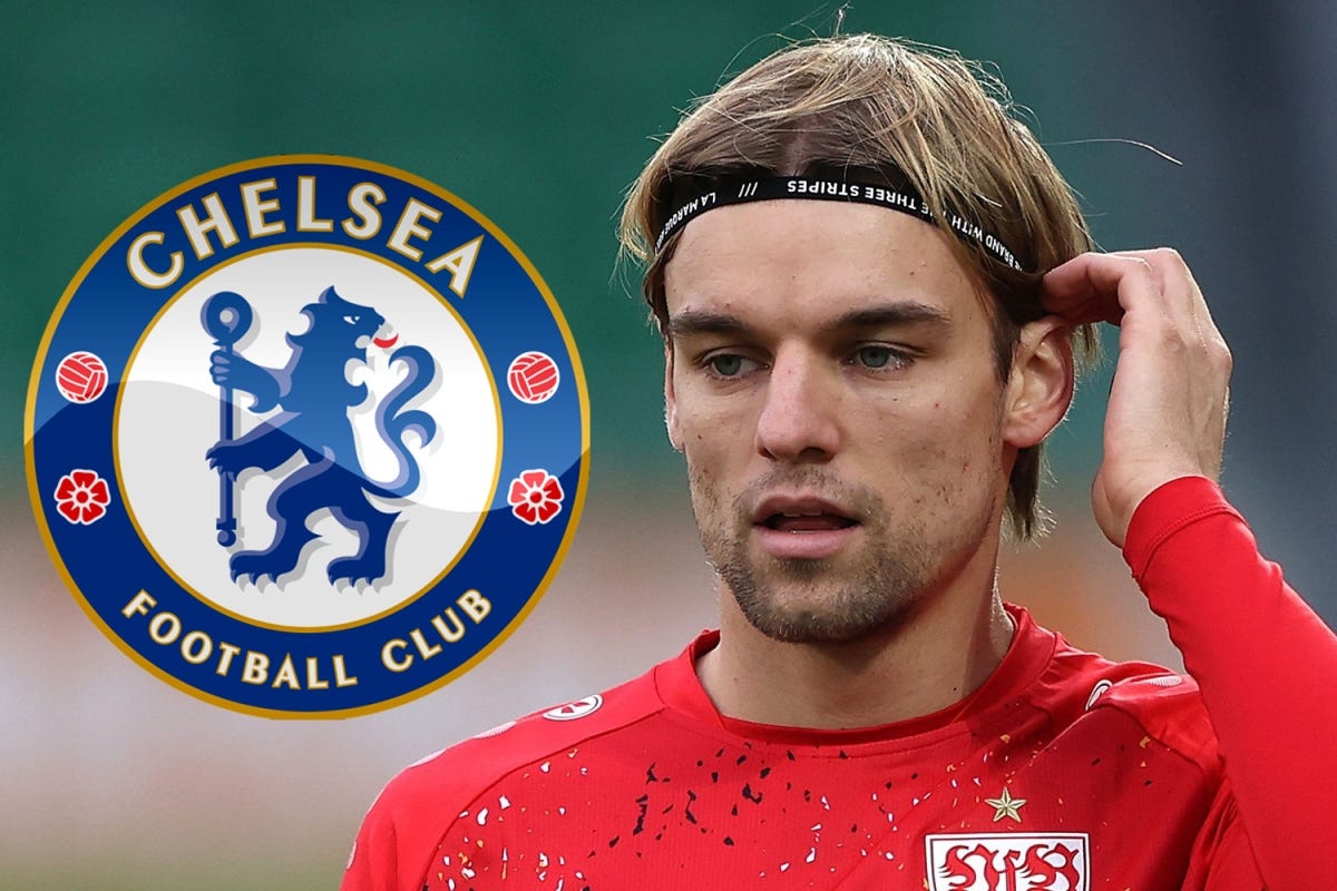 Chelsea 'in transfer talks to sign Croatian left-back Borna Sosa from  Stuttgart' as cover for injured star Ben Chilwell