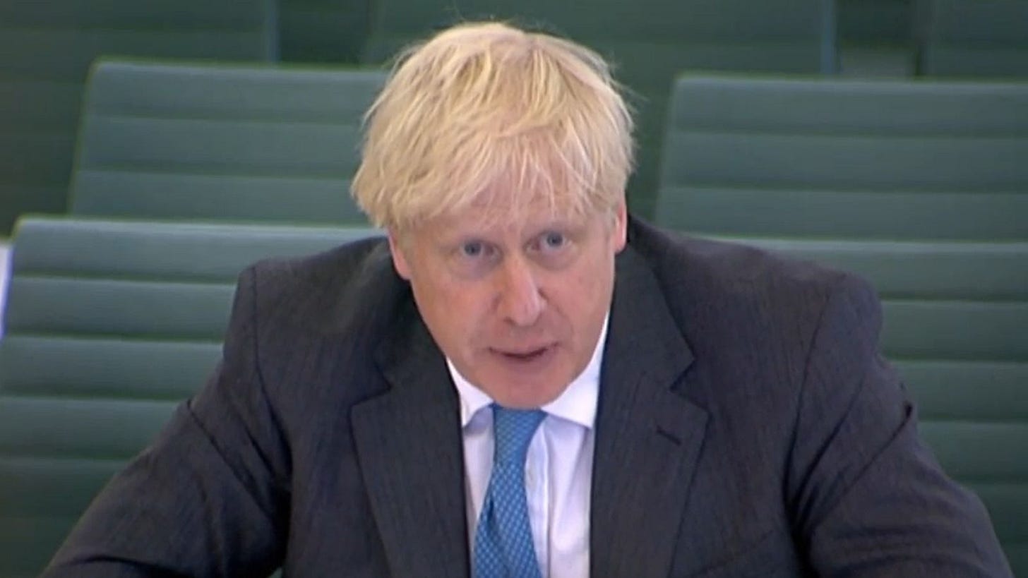 Boris Johnson survives committee interrogation and it's clear which MPs he  doesn't respect | Politics News | Sky News