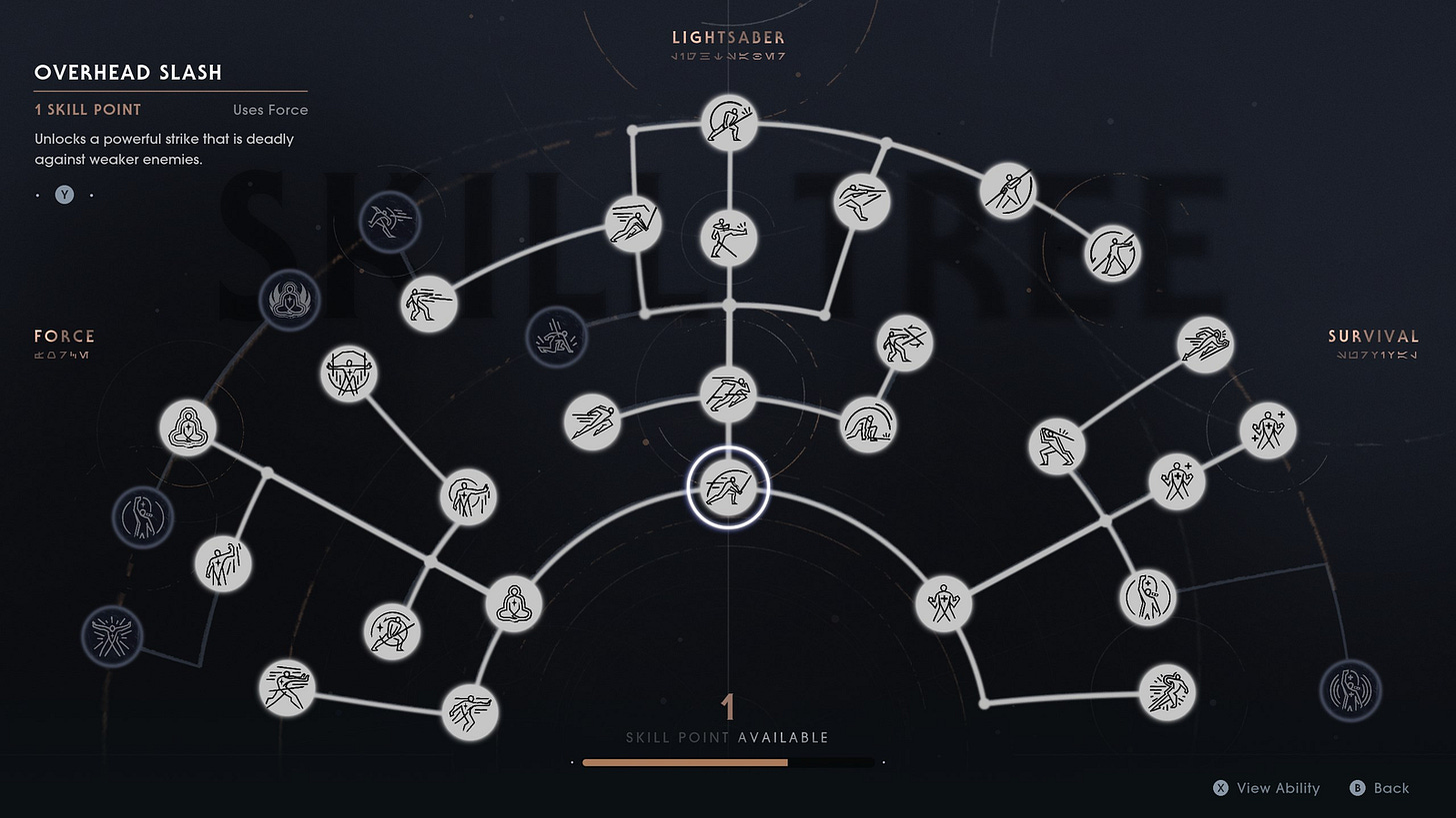 Jedi: Fallen Order skill tree guide | Rock Paper Shotgun Jedi: Fallen Order skill tree guide | Rock Paper Shotgun