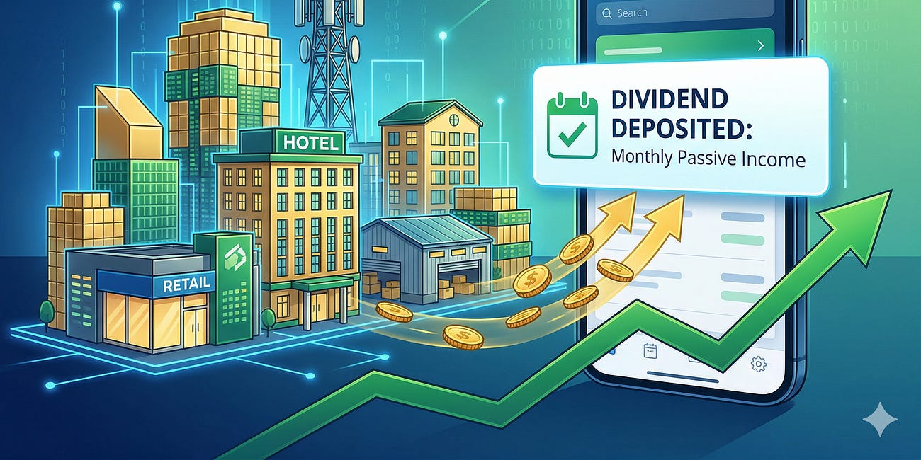 5 Monthly Paying Real Estate Stocks: How to Build a Real Estate Empire