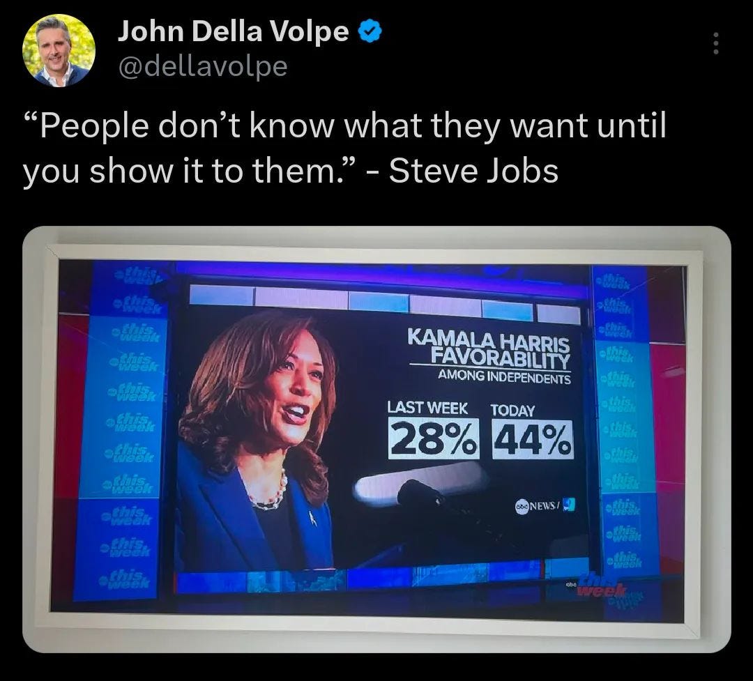 Photo by George Conway on July 28, 2024. May be a meme of 2 people, television and text. Photo by George Conway on July 28, 2024. May be a meme of 2 people, television and text.