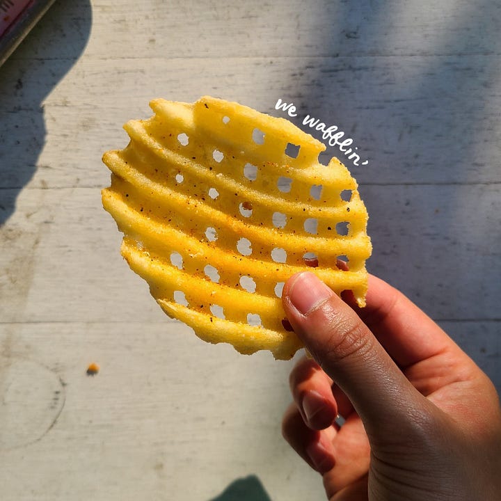Son of a Butcher Waffle Fries & Onion Rings