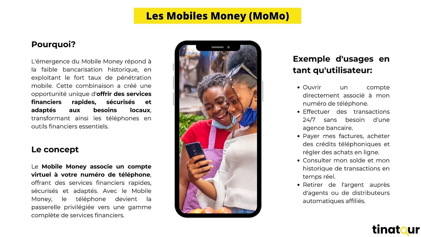 présentation mobile money
