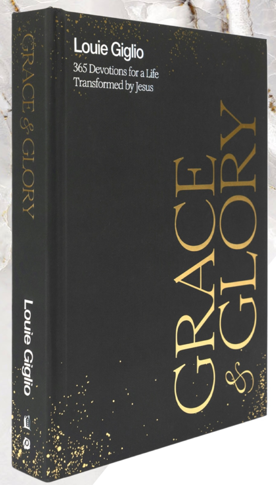 Image of the 2024 book, "Grace & Glory" by Louie Giglio.