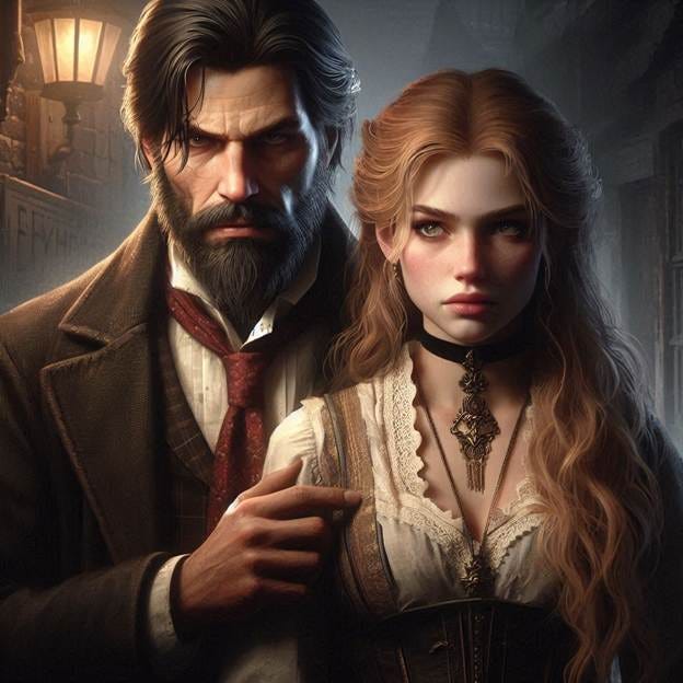 A person and person standing together

Description automatically generated