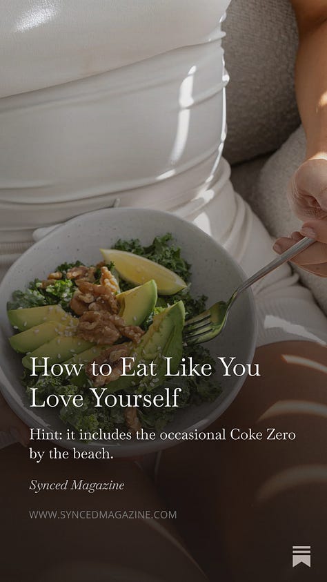 eat like you love yourself