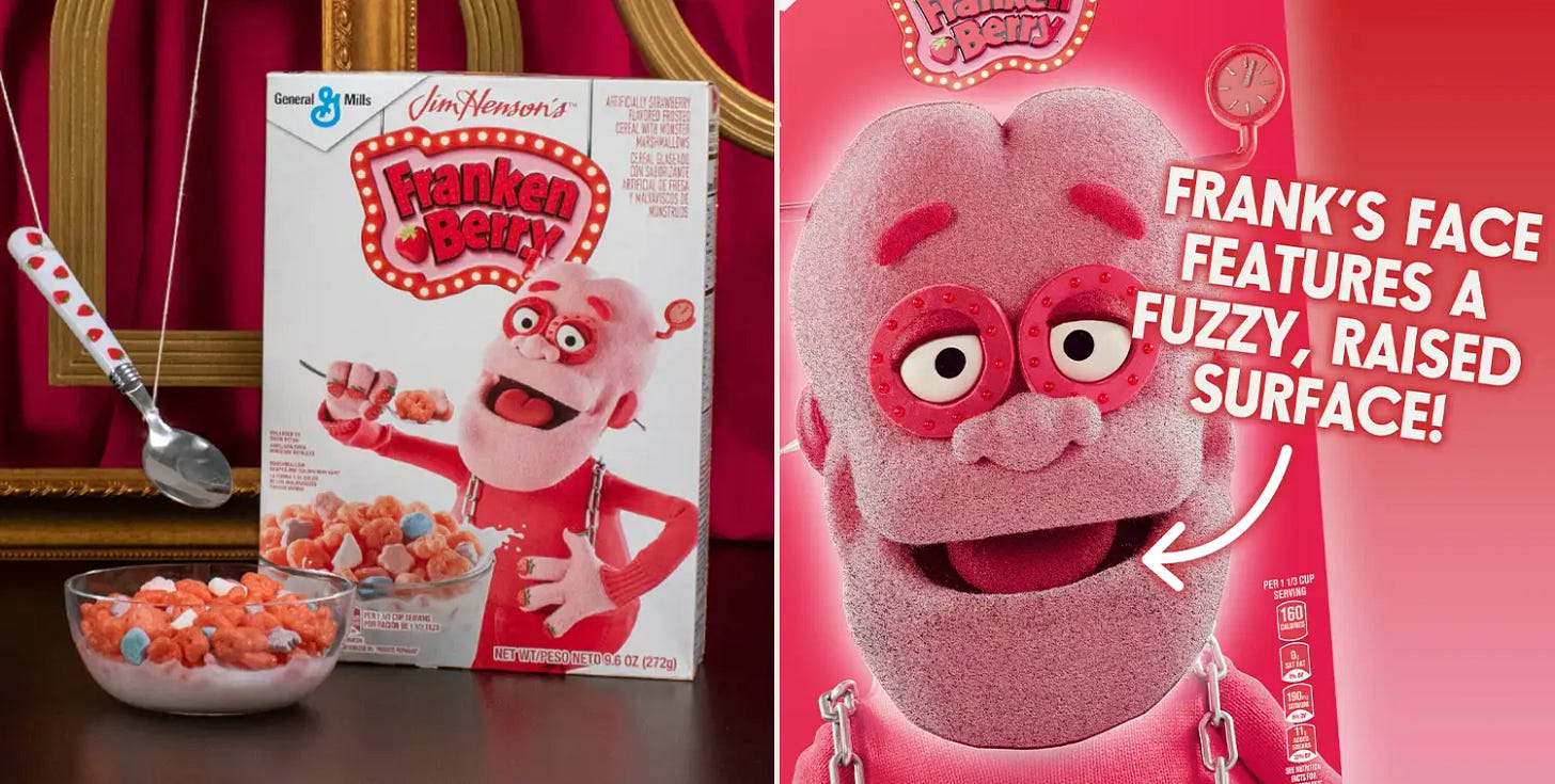 Count Chocula, Boo Berry and Franken Berry Are Becoming Puppets for the Jim Henson Company's 70th Anniversary Count Chocula, Boo Berry and Franken Berry Are Becoming Puppets for the Jim Henson Company's 70th Anniversary