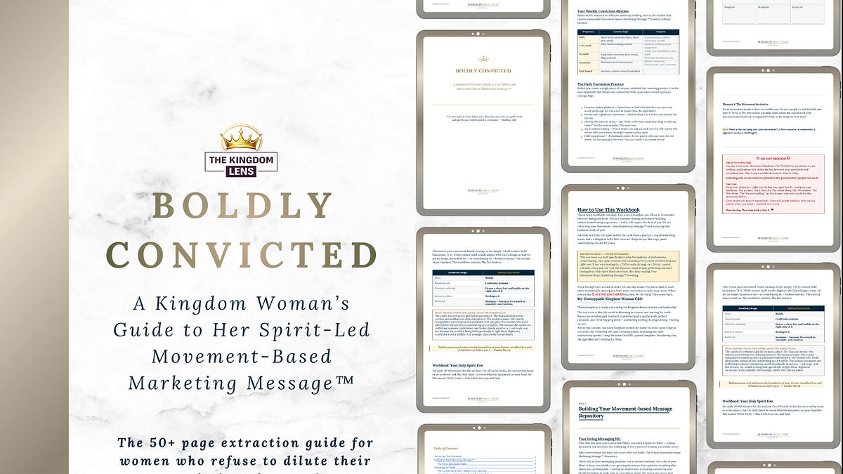 The Kingdom Lens™ Membership - by Kristin Dronchi