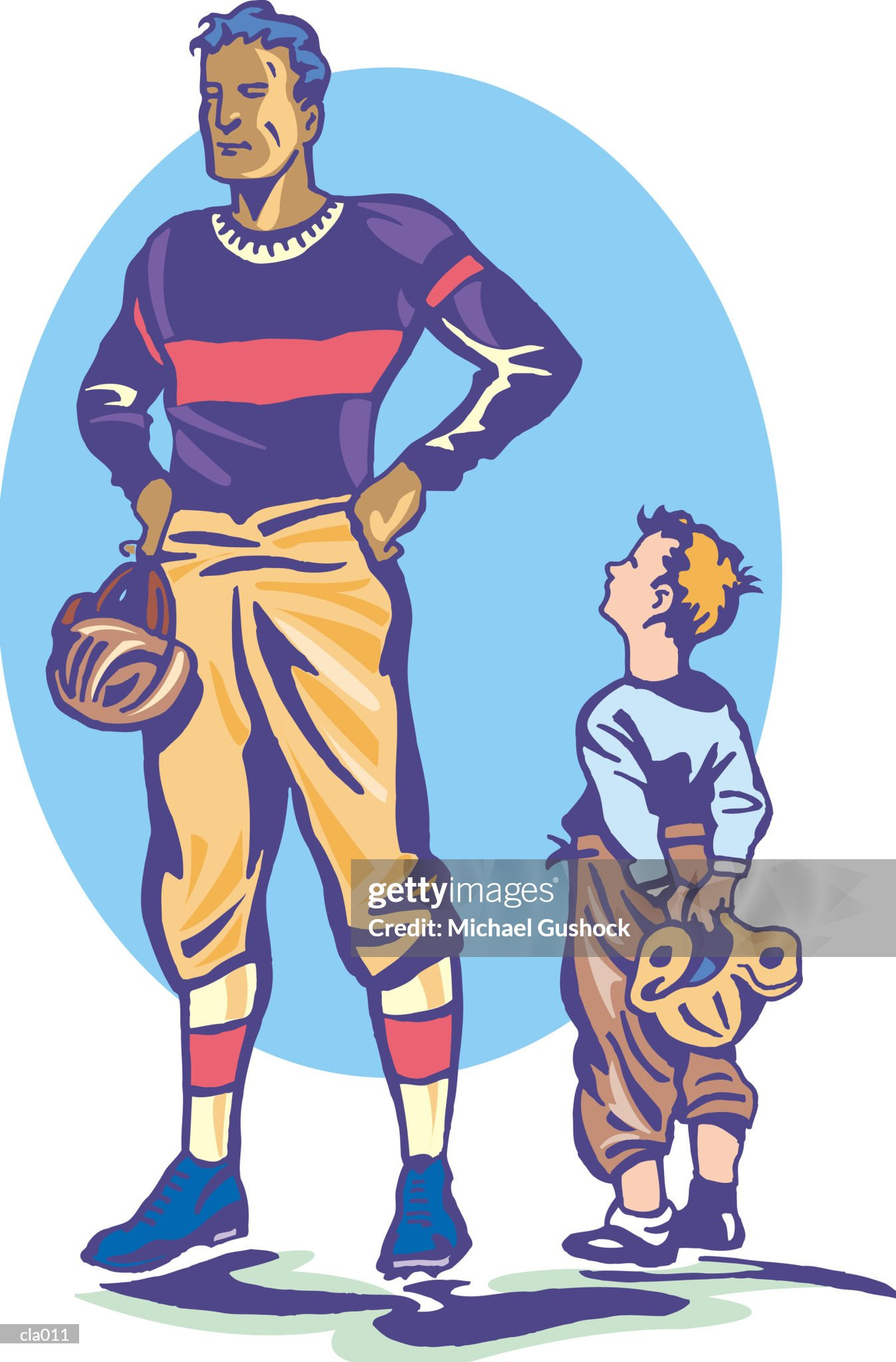 Football Hero & Child