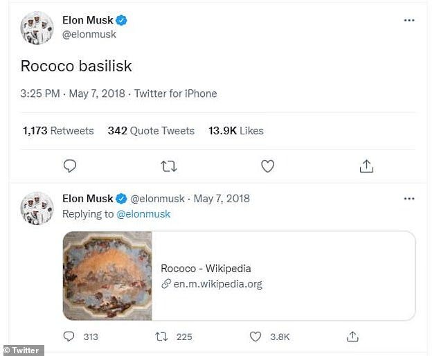 Rococo Basilisk Pun