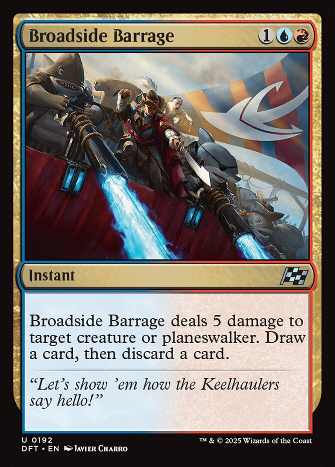 Broadside Barrage (Aetherdrift #192)