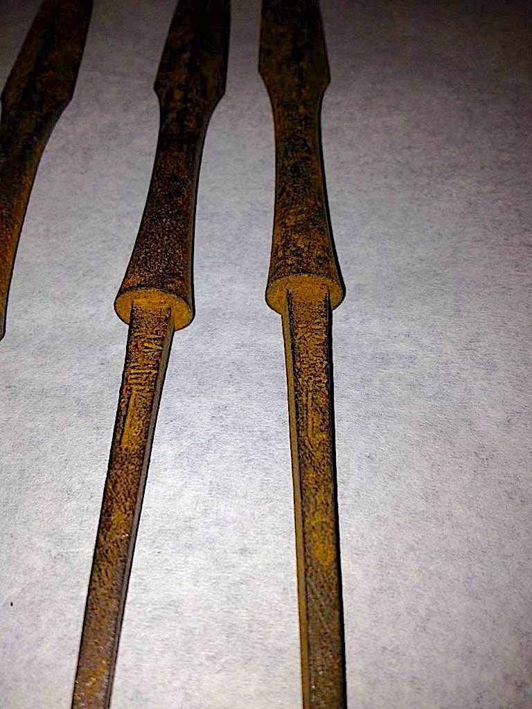 矢じり 刀装具9本セットJapanese Yajiri / Arrowheads Yajiri / Zoku – Samurai Arrowhead Types Pt. 1