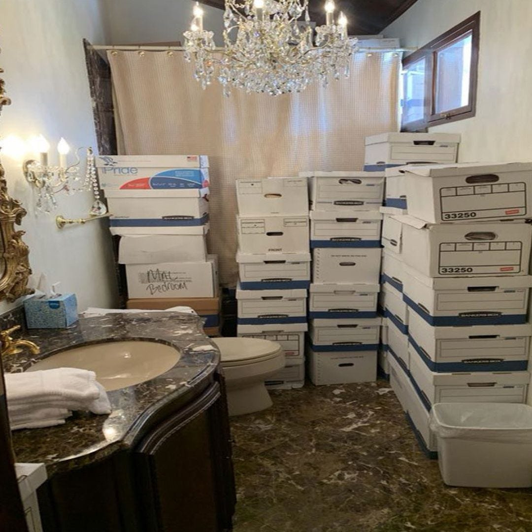 Trump indictment: Former president kept classified docs in Mar-a-Lago  bathroom, ballroom