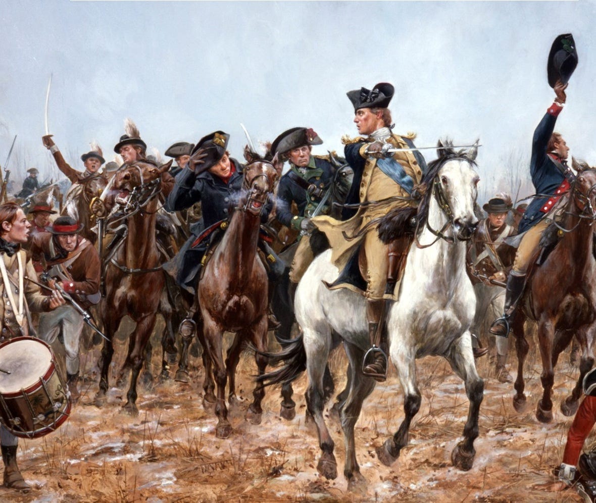 Battle of Princeton - Troiani Battle of Princeton - Troiani