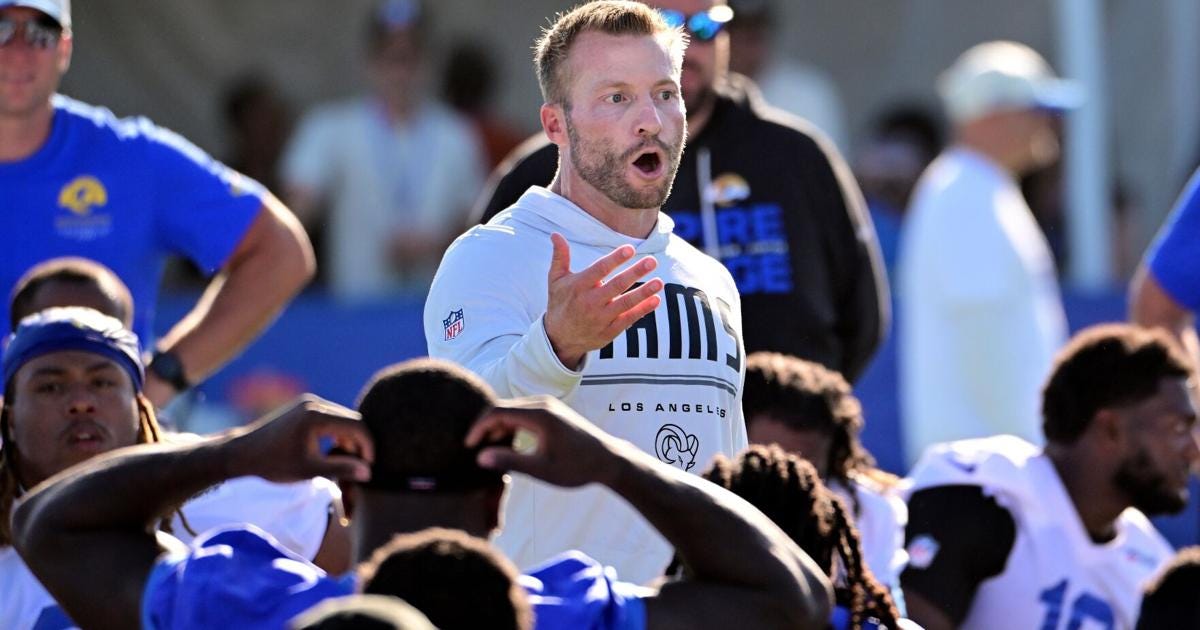Rams' Sean McVay says Aaron Donald's training is going well, but no comeback decision is imminent | NFL | lancasteronline.com Rams' Sean McVay says Aaron Donald's training is going well, but no comeback decision is imminent | NFL | lancasteronline.com