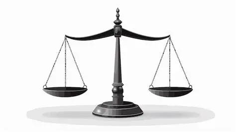 Equilibrium Scales Standing Balance Judicial Scales | Premium AI ...