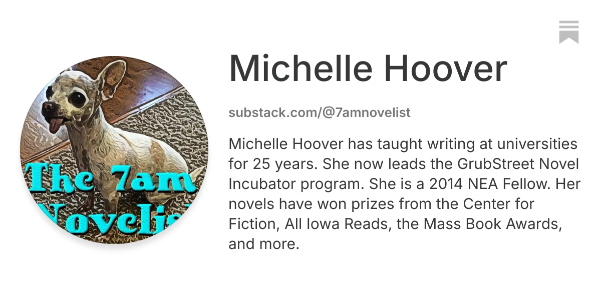 Michelle Hoover | Substack