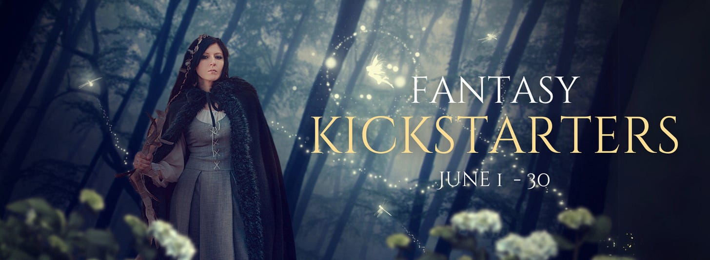 Linked banner to Fantasy Kickstarters selection