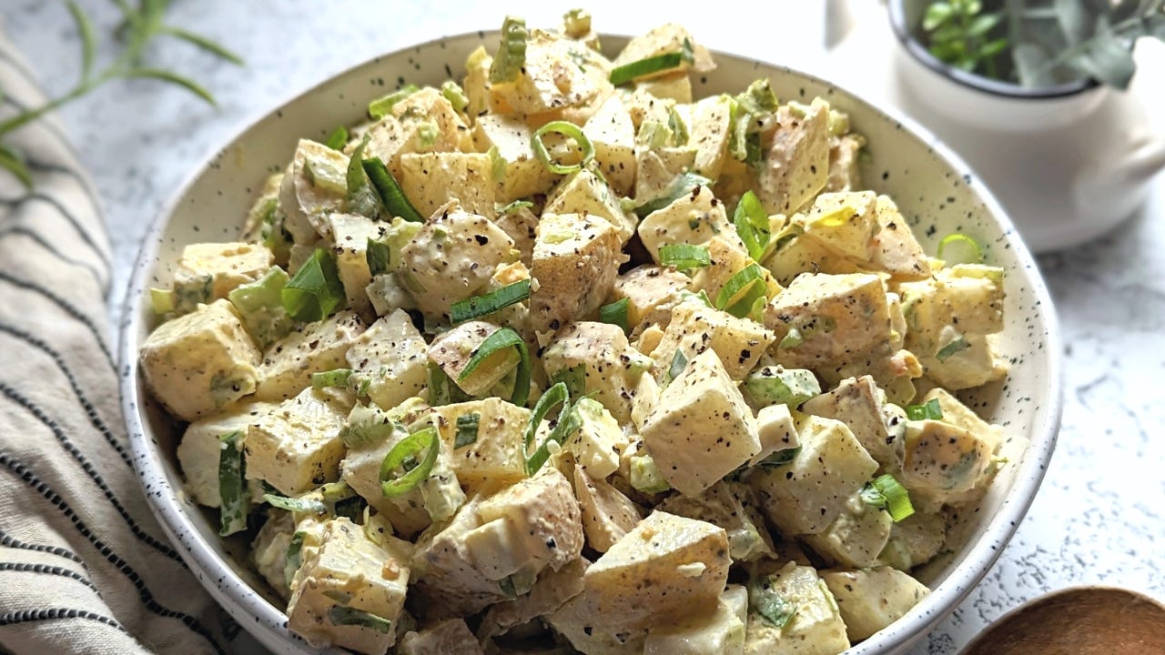 low salt potato salad recipe without salt easy salt free potato salad heaty healthy salad recipes with potatoes