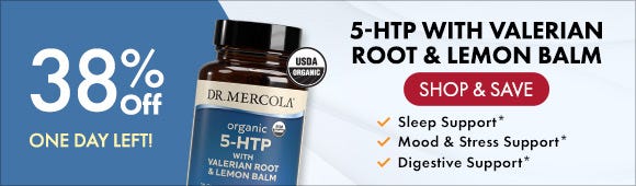 Get 38% Off on 5-HTP with Valerian Root & Lemon Balm