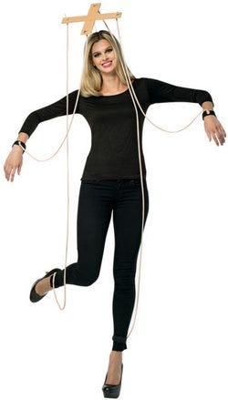 Marionette Halloween Woman Costume