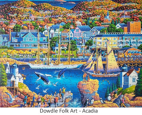 Assortment of Made in USA Puzzle Brands