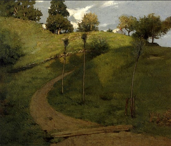 Lengthening Shadows, 1887, J. Alden Weir