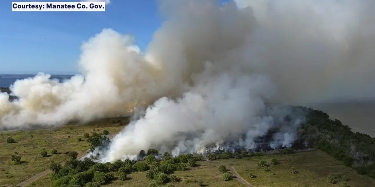 Prescribed Burn at Emerson Point Preserve Aims to Lower Wildfire Risk as Burn Bans Persist Across Region