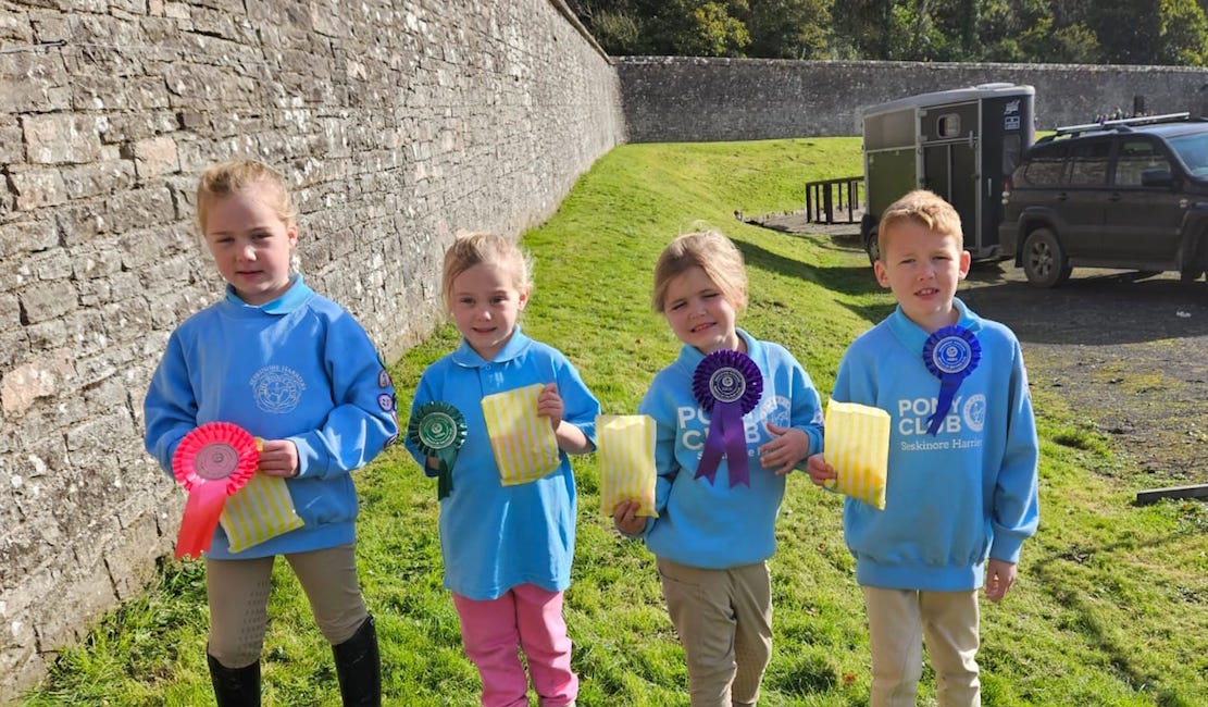 Tetrathlon and Arena Eventing success for Seskinore Harriers