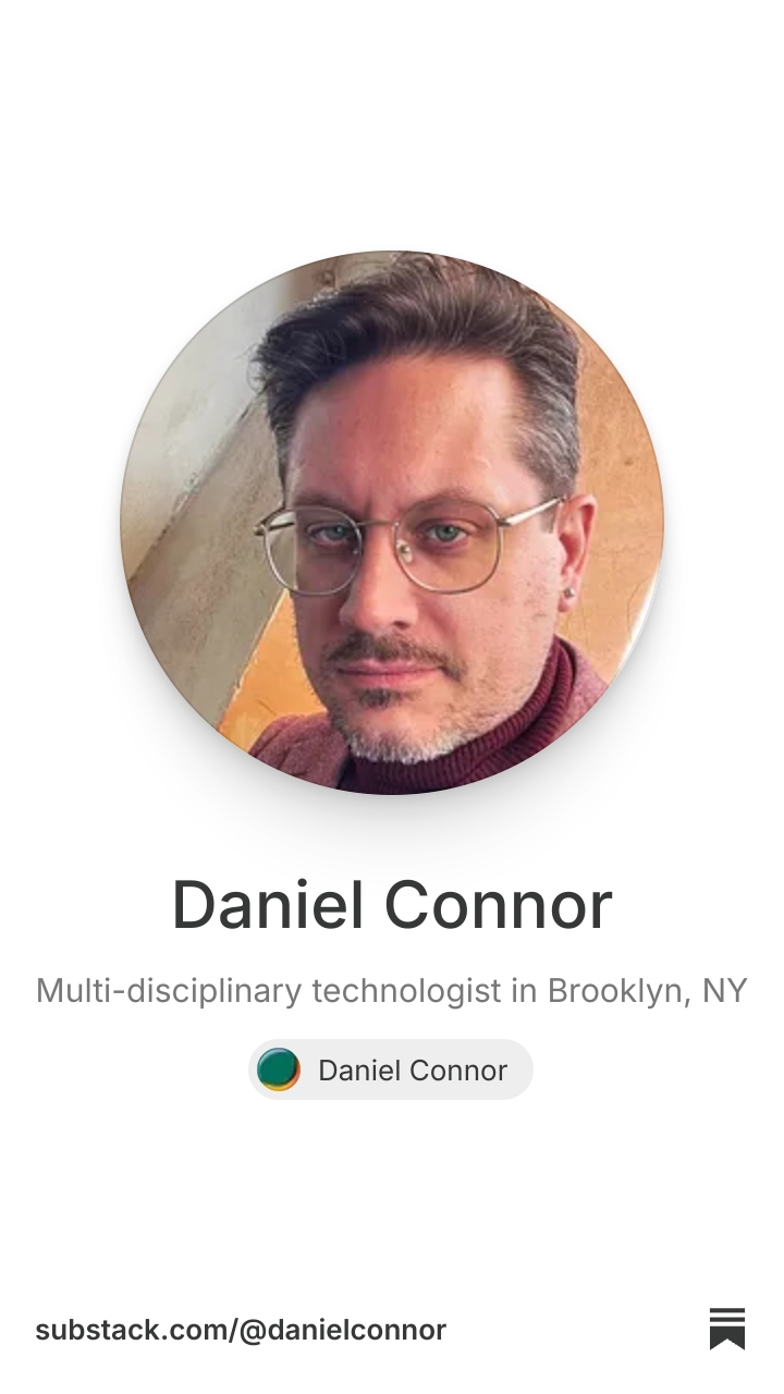 Daniel Connor | Substack