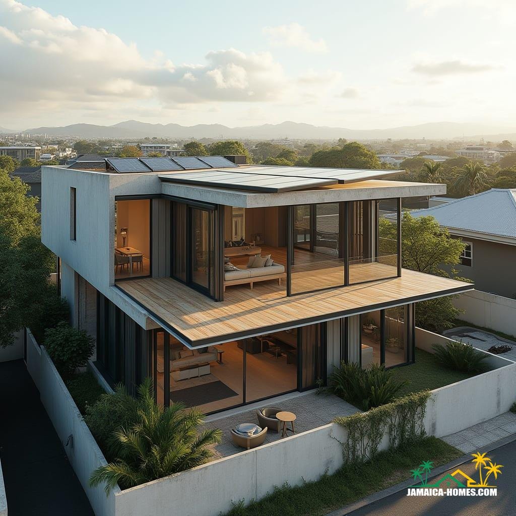 Compact Rooftop Deck Home – Kingston Design