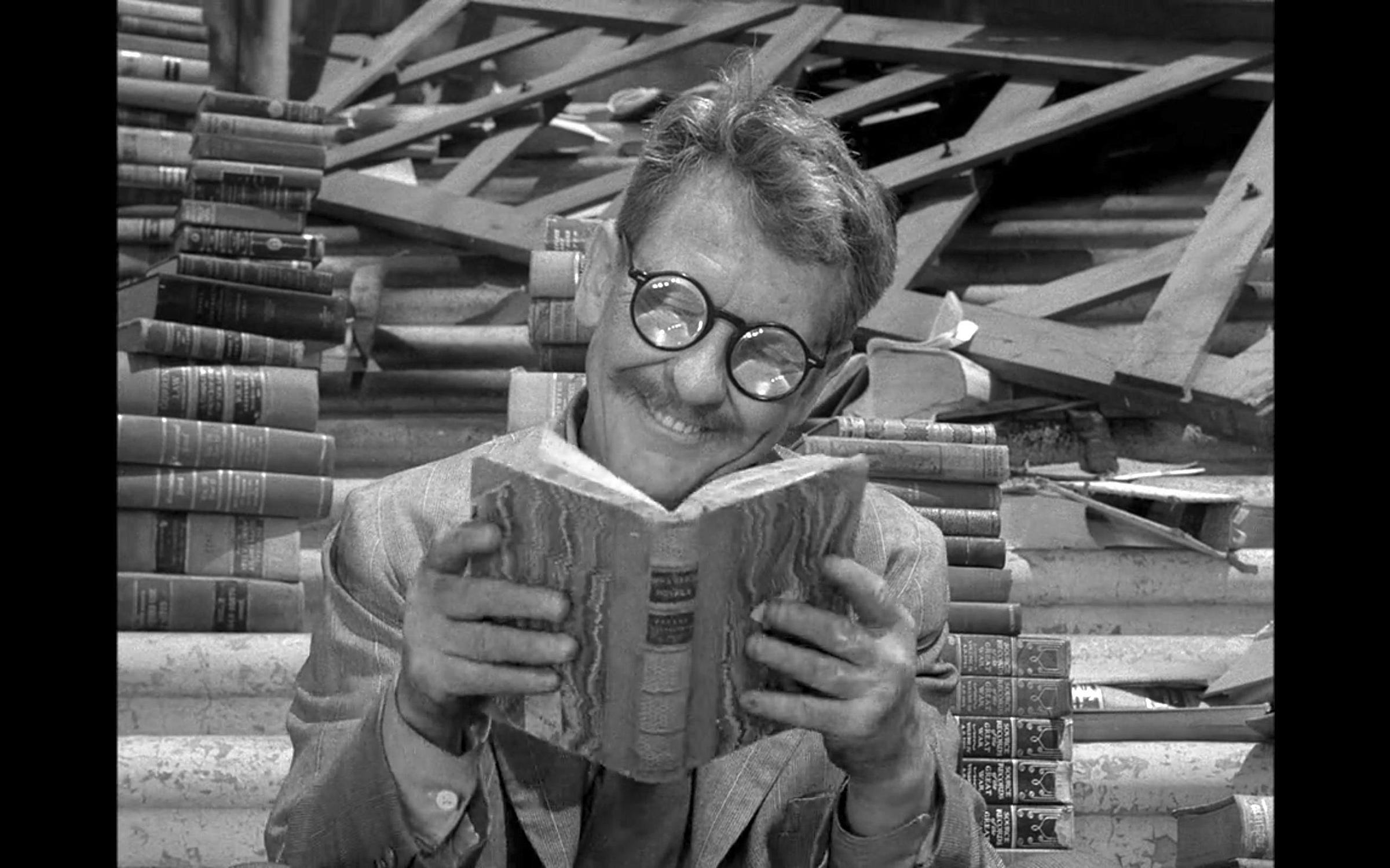 The Twilight Zone" Time Enough at Last (TV Episode 1959) - IMDb