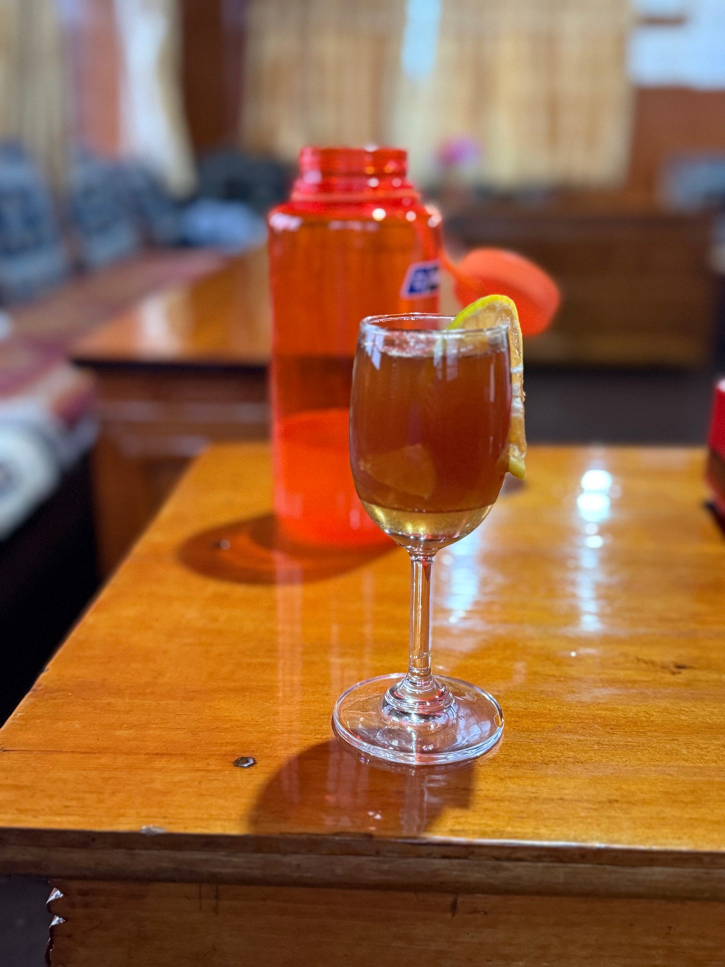 Even with our elegant “Yeti Punch”, we always had hot water. Lots of hot water.