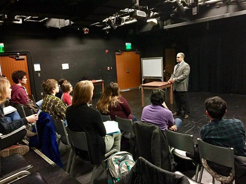 Antonio Saillant teaches Sustainable Life and Business Mastery at Grinnell College.