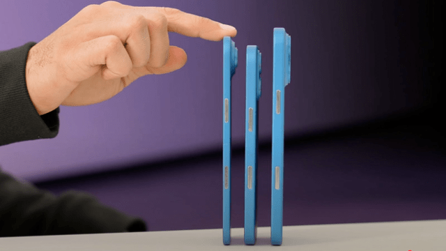 Wafer-thin 'iPhone 17 Air' shown in dummy units Wafer-thin 'iPhone 17 Air' shown in dummy units