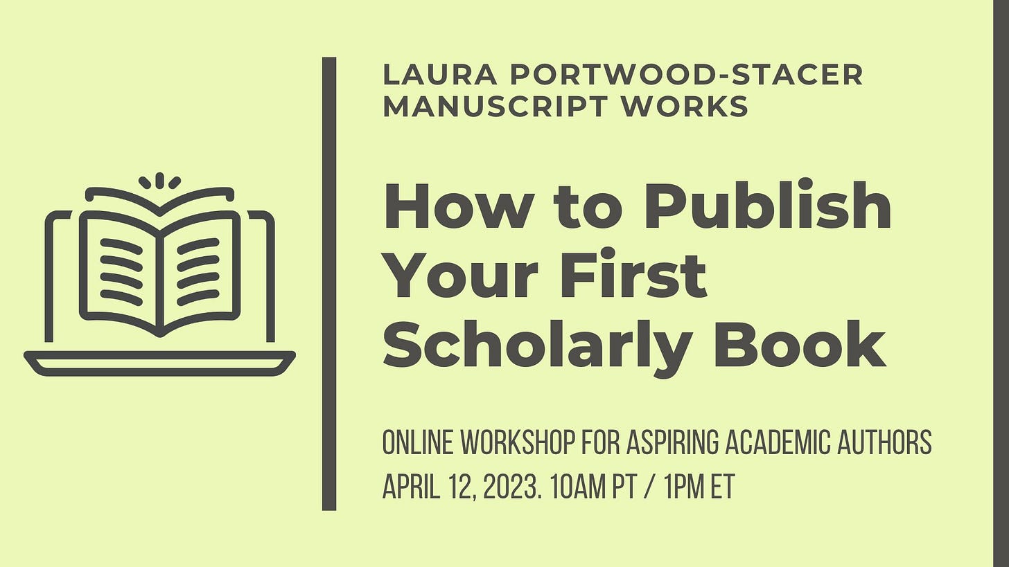 Thumbnail for How to Publish Your First Scholarly Book