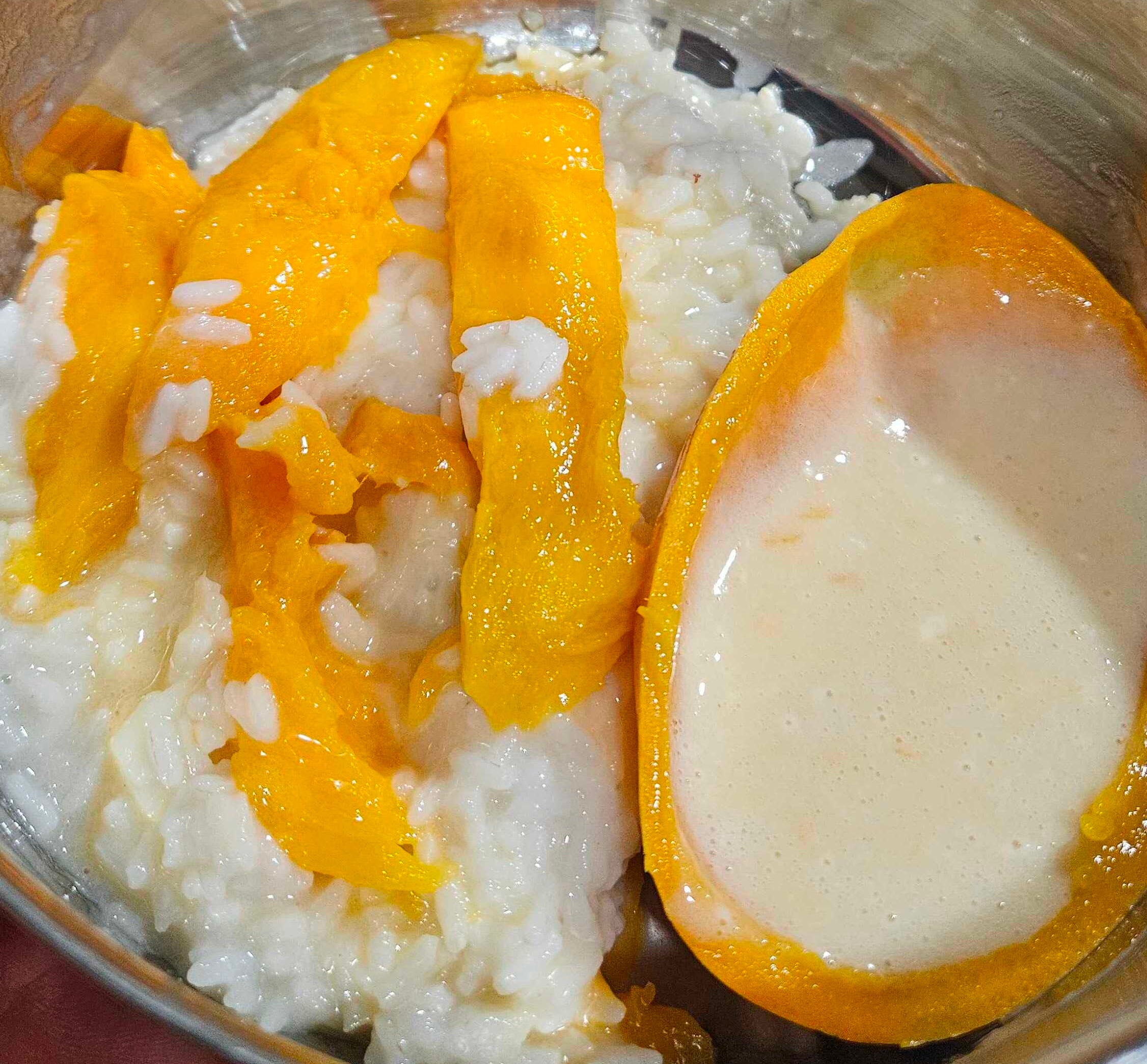 Fat Free Protein Mango Stick Rice - by Justin Taylor