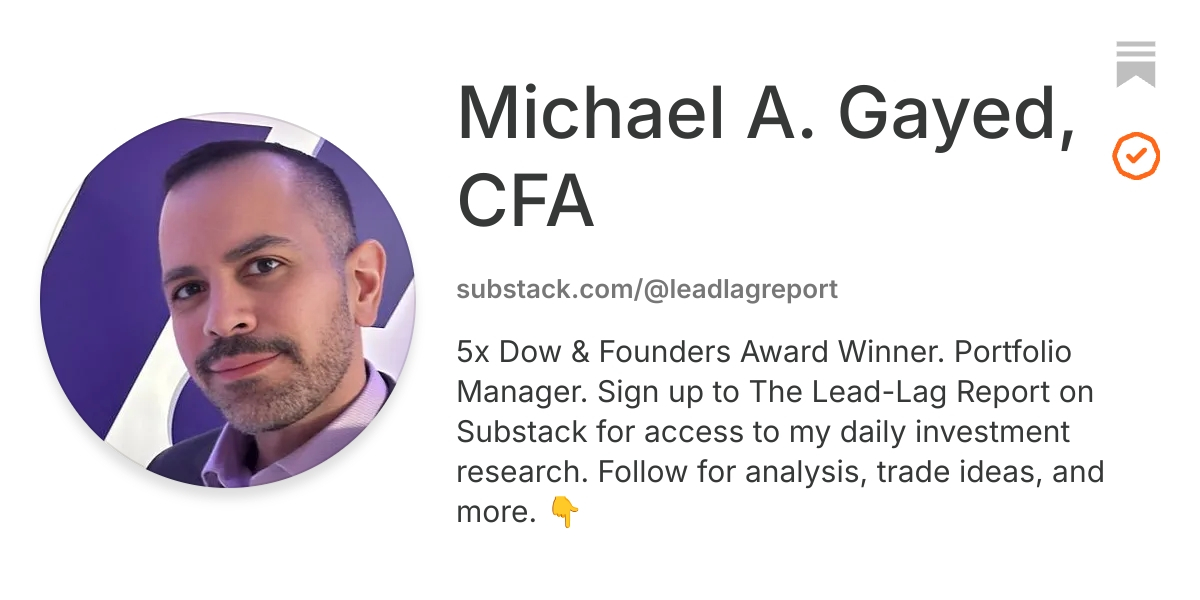 Michael A. Gayed, CFA | Substack