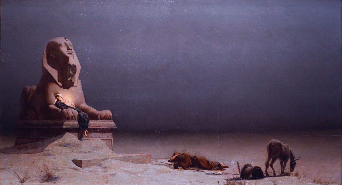 File:Merson Rest on the Flight into Egypt.jpg - Wikimedia Commons