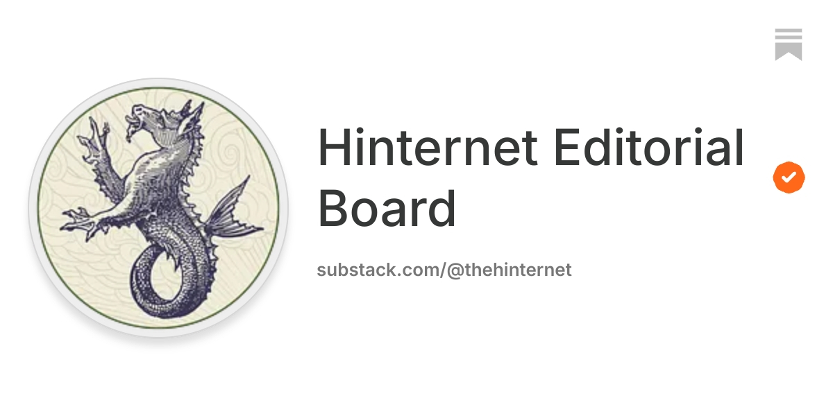 Hinternet Editorial Board | Substack