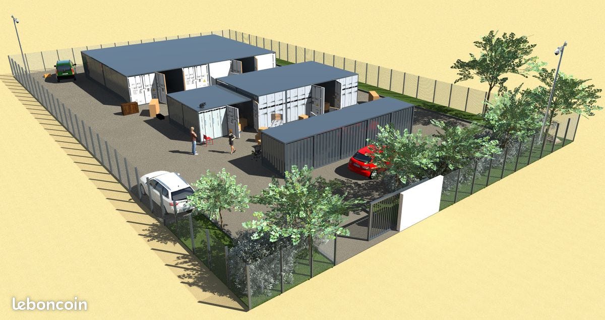 Box de stockage / Garde meuble sécurisé à Vitré , accès sécurisé  7j/7+24h/24 de plain pied - Locations