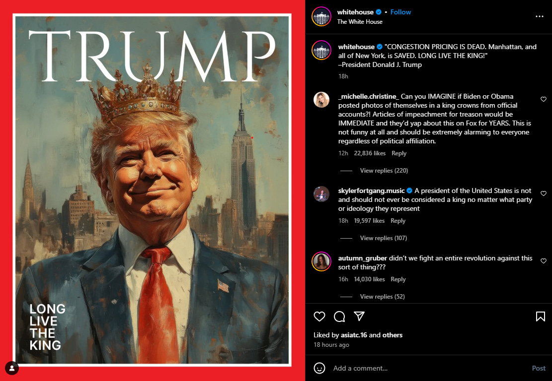 Long Live the King? - by Cristina Turner