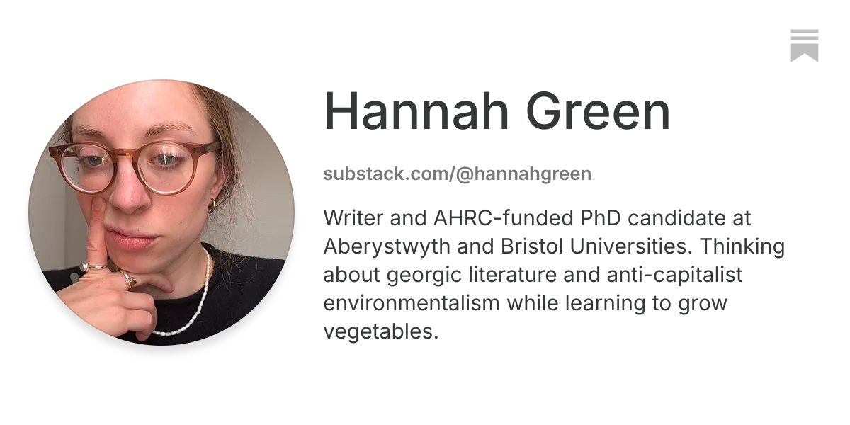 Hannah Green | Substack