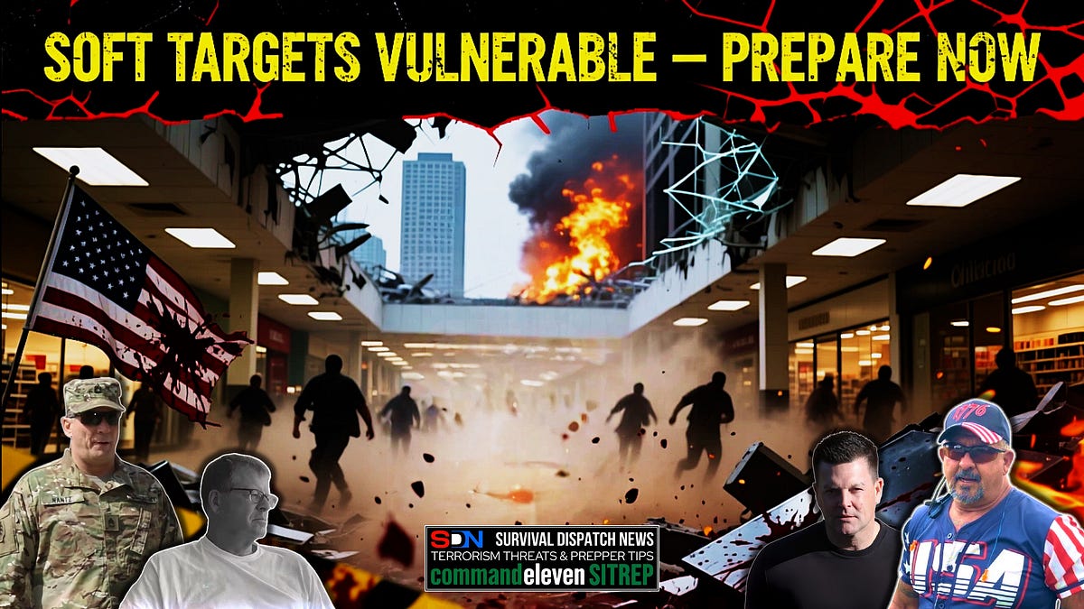 Terror Threat: Soft Targets Now Vulnerable in America! EP723