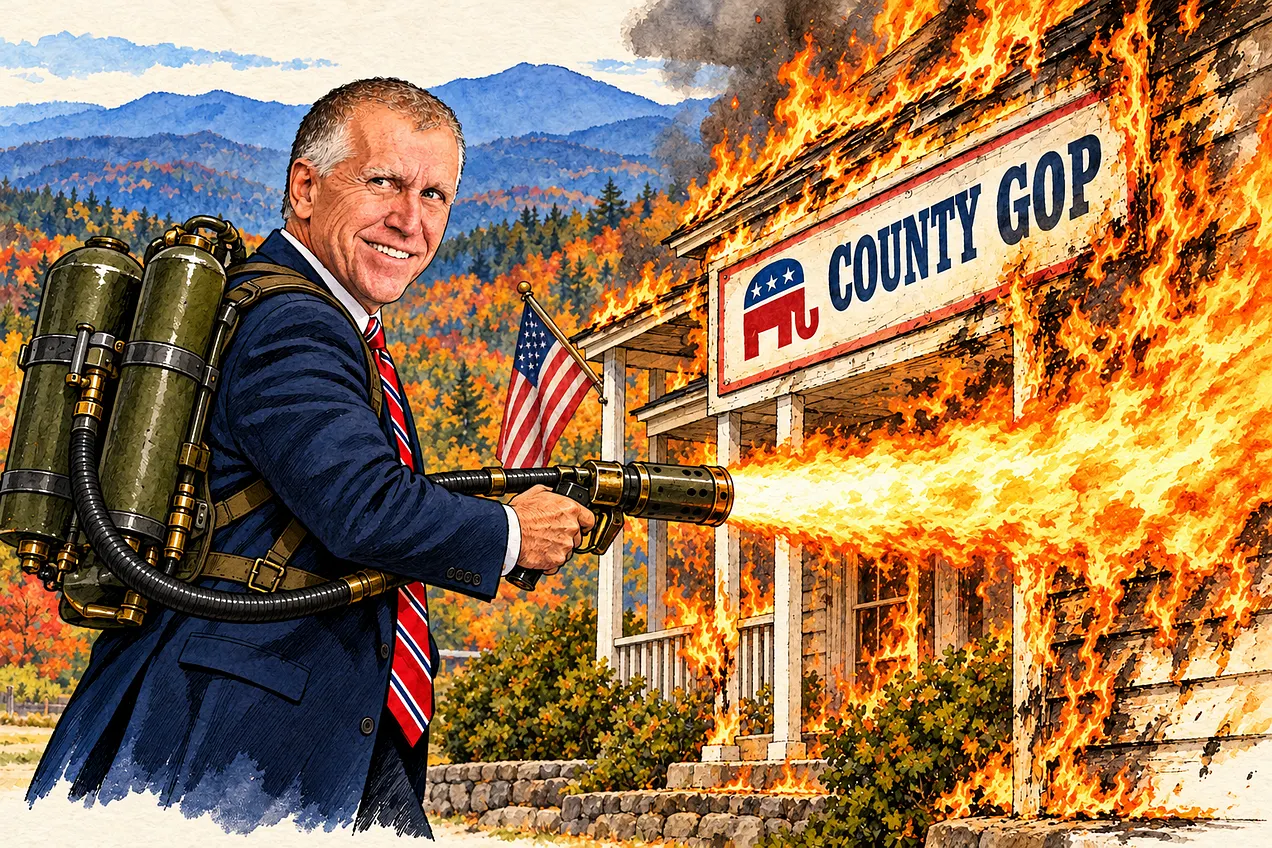 TDS Tillis declares war on county party leaders