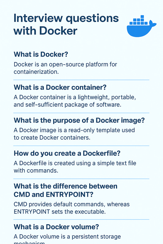 Docker Interview Questions & Answers - EngineerPro